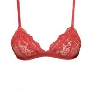 Baci Red Lace Sexy Adjustable Bra ABS3175 Womens Size M